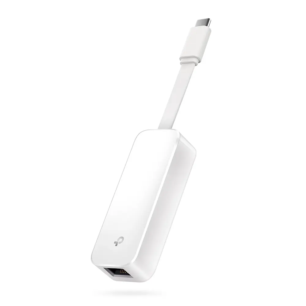 TP-LINK USB-C TO GIGABIT ETHERNET NETWORK ADAPTER, WHITE 