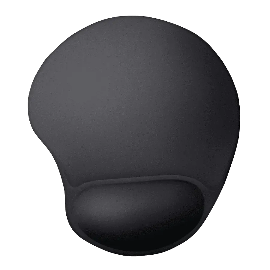 TRUST BIGFOOT MOUSE PAD WITH SILICON WRIST BLACK 16977 